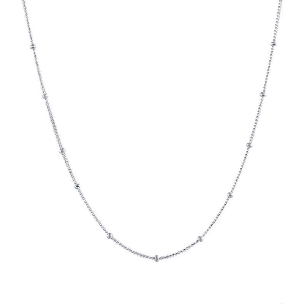 RAINA CHAIN NECKLACE - SILVER