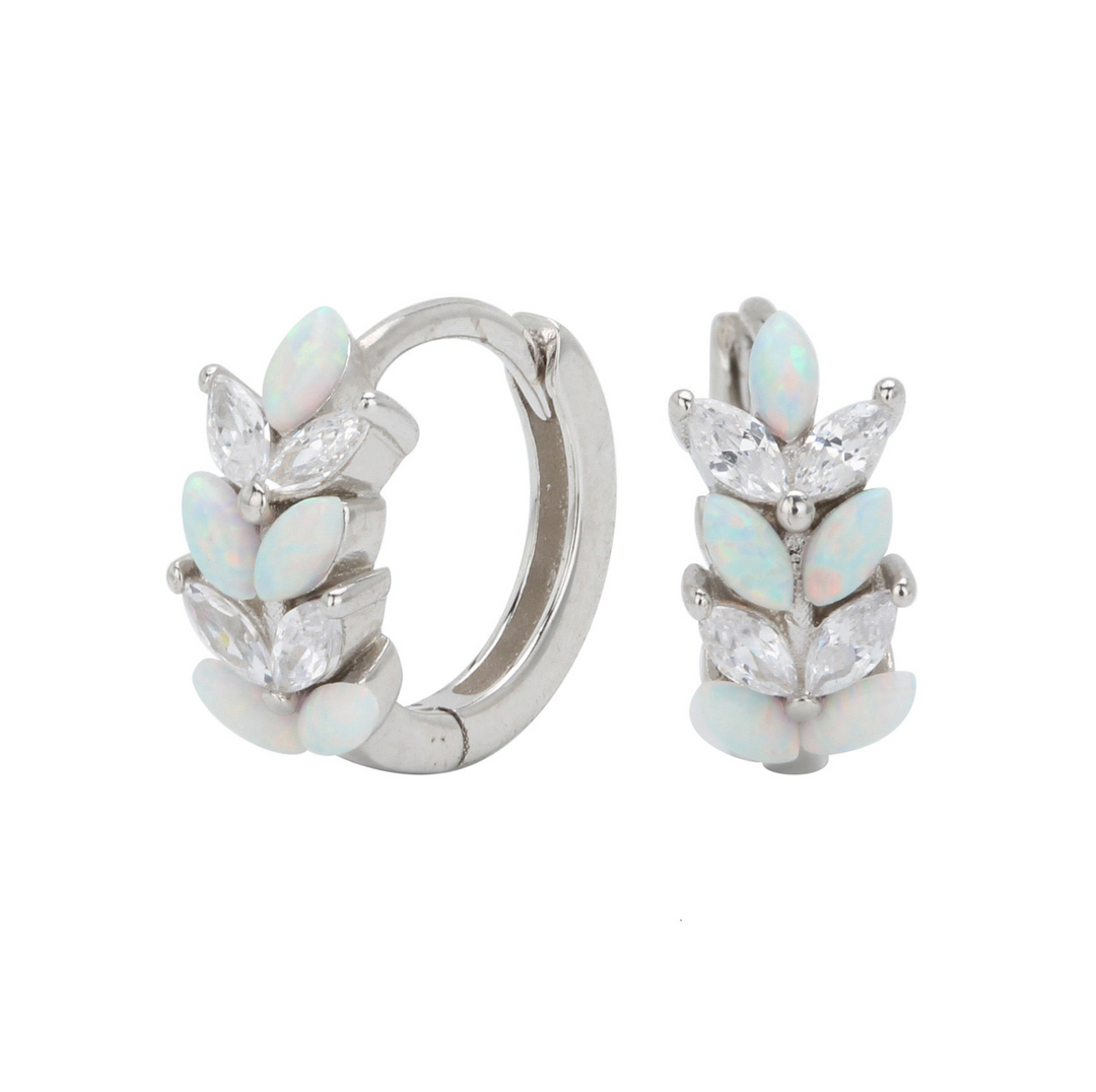 GISELLE OPAL CLUSTER - SILVER