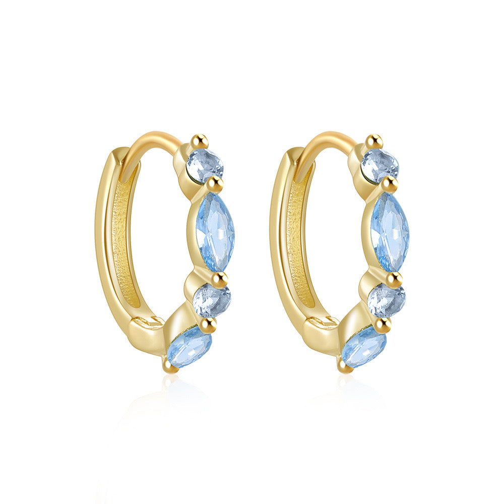 DELLA CLUSTER EARRINGS - GOLD