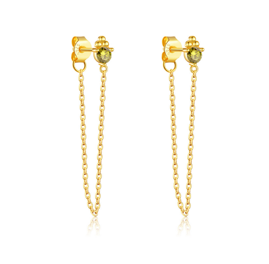 DEDAR EAR STUDS - GOLD