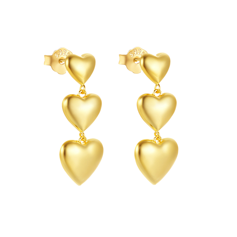 ZARA STATEMENT EARRINGS - GOLD