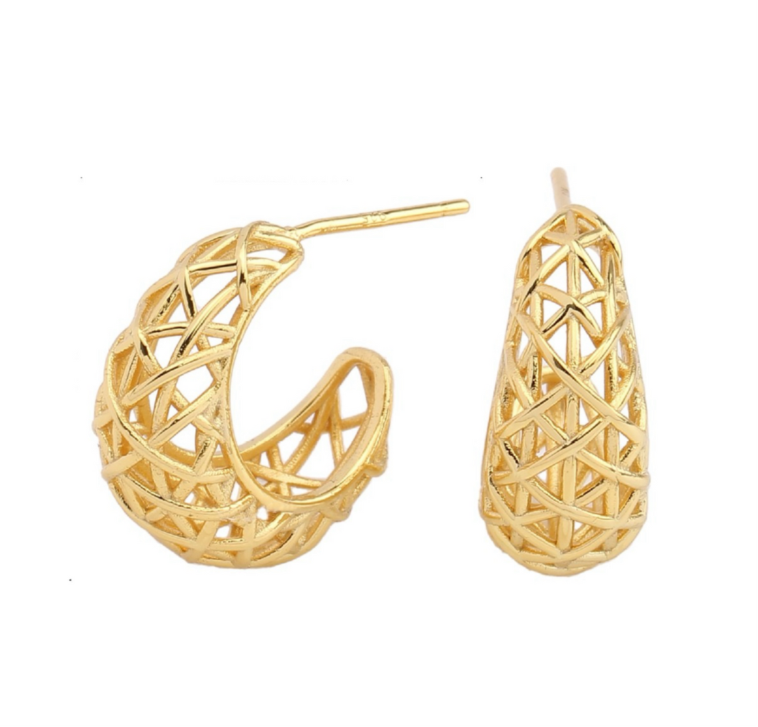 MARTINE HOOPS - GOLD