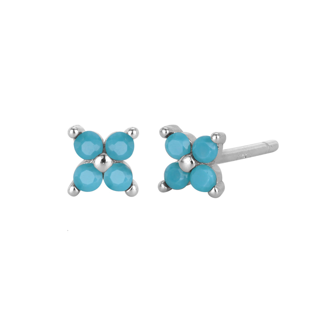 ESTELLA EAR STUDS - SILVER