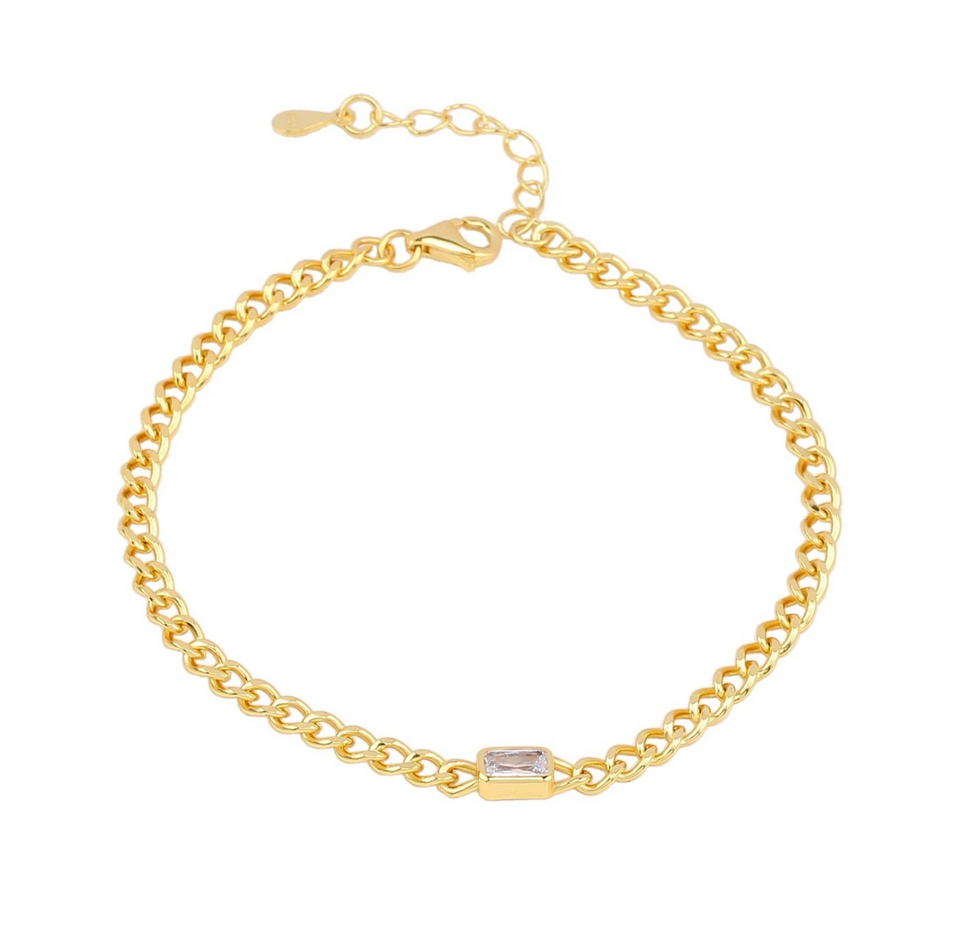 SUZANNE CHAIN BRACELET - GOLD