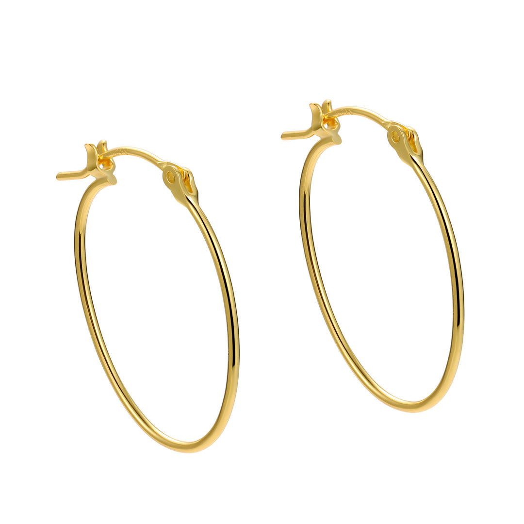 LILIAM HOOPS - GOLD