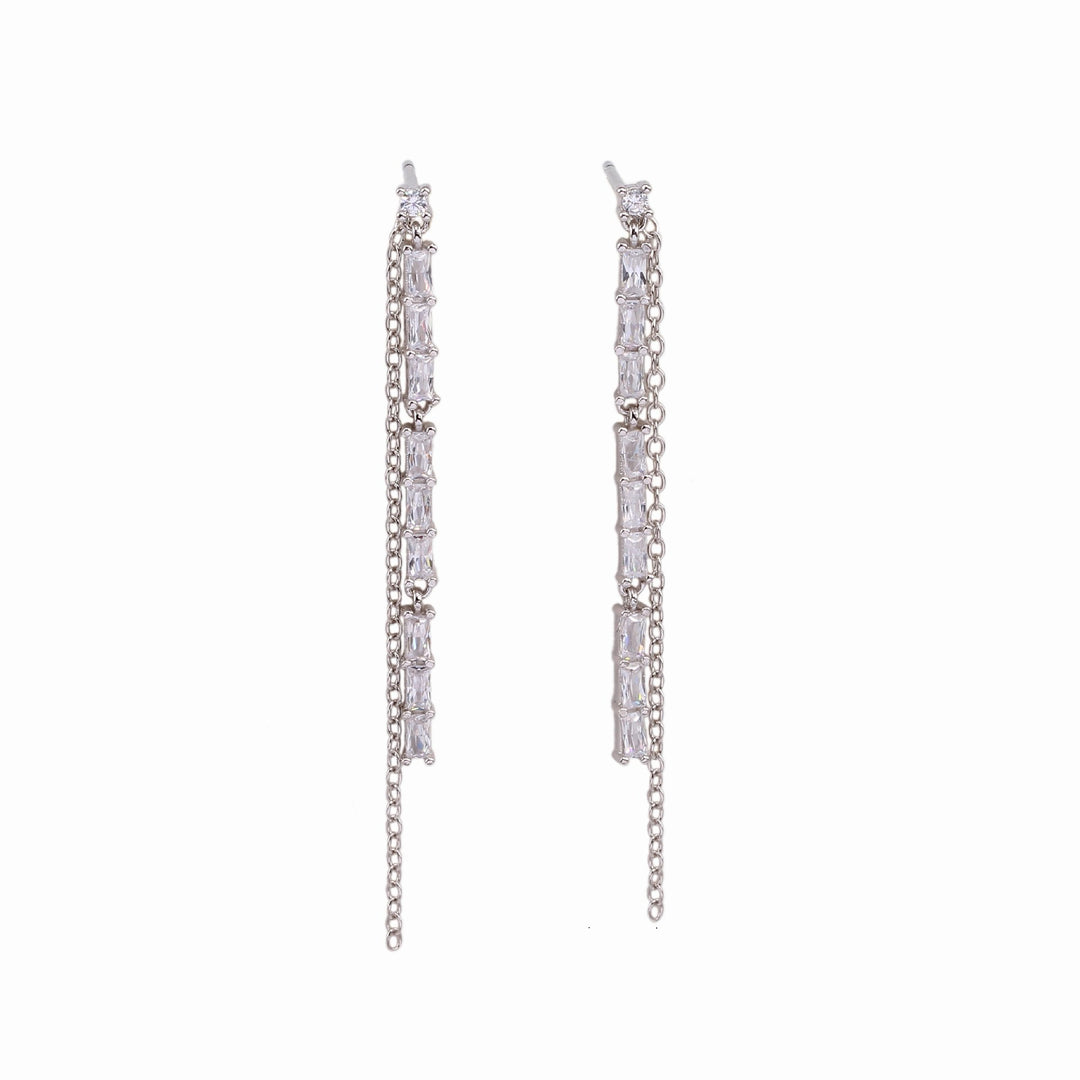 JACINTA EARRINGS - SILVER