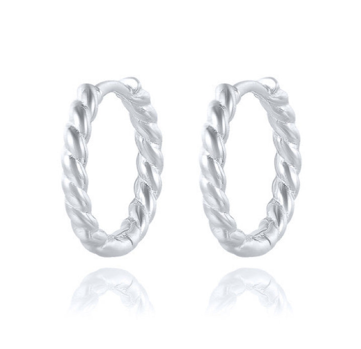 GIGI HOOPS - SILVER