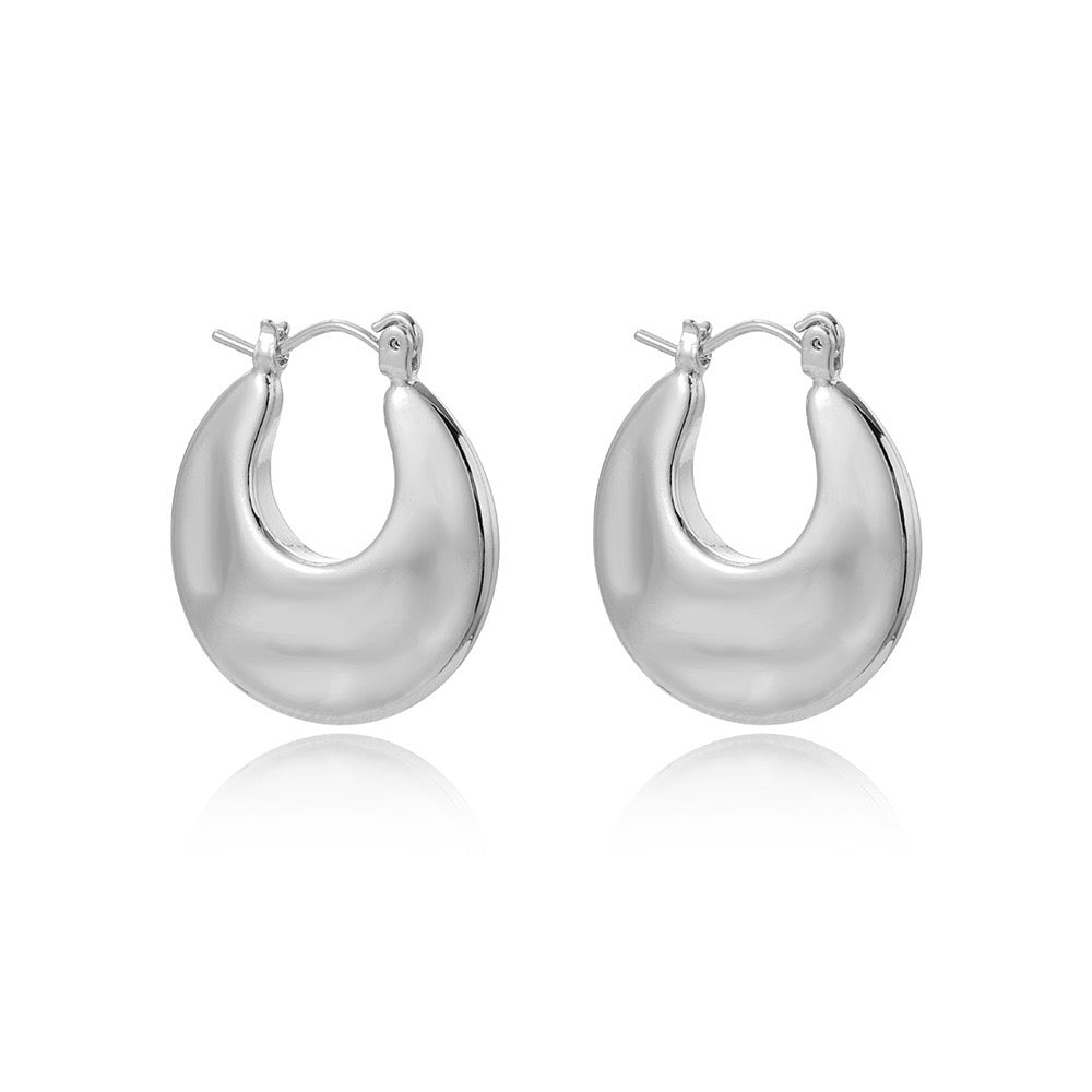 SANDRA HOOPS - SILVER