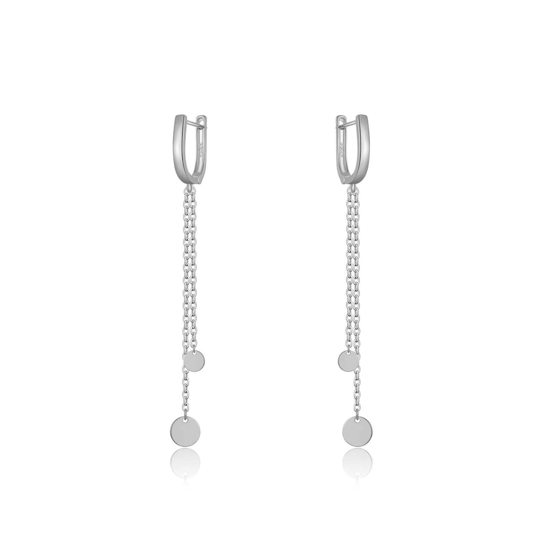 DENISE STATEMENT EARRINGS - SILVER