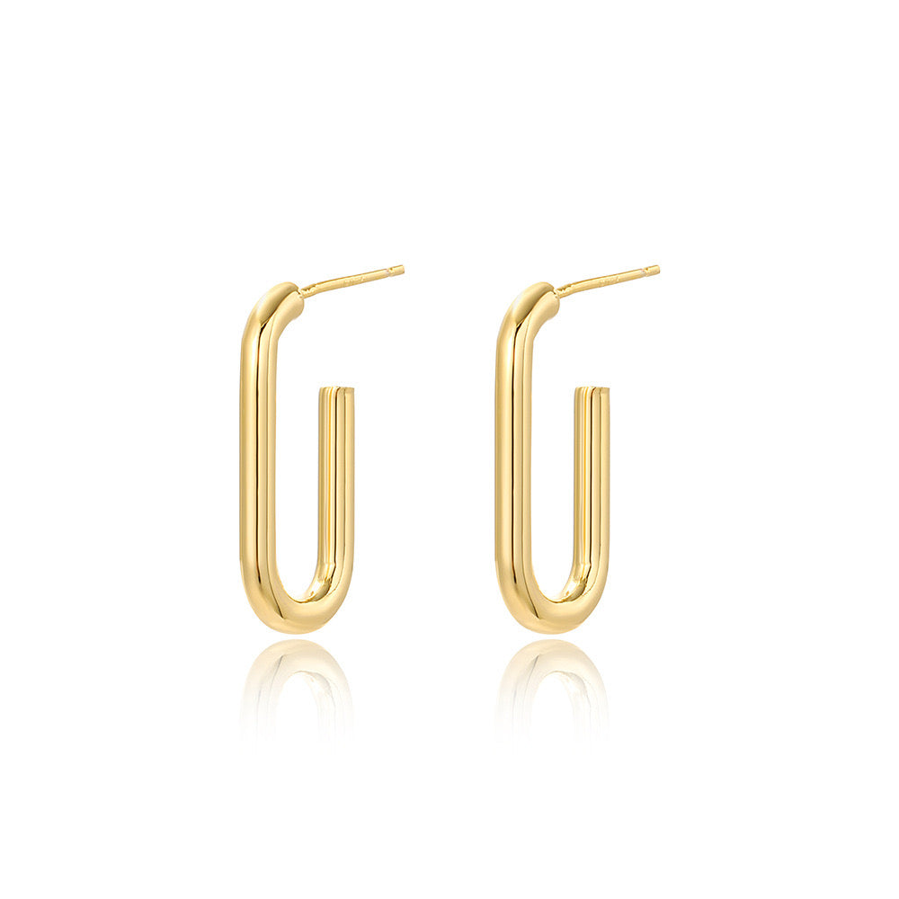 MAIA HOOPS - GOLD