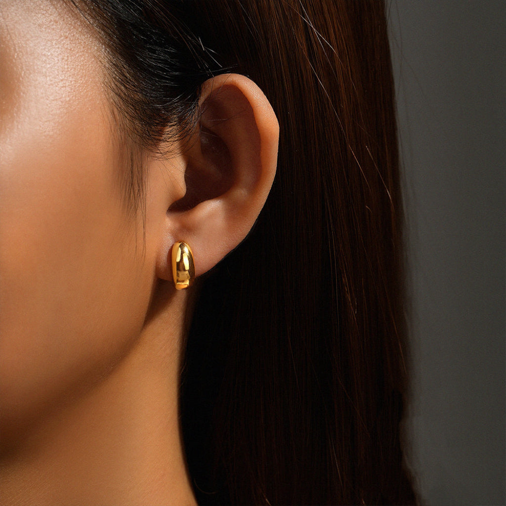 FIORELLA HOOPS - GOLD