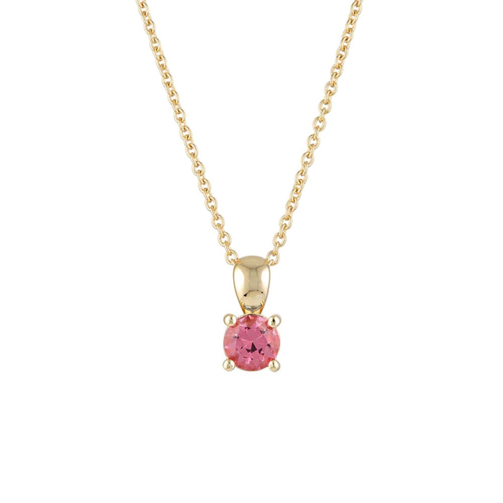 LYDIA BIRTHSTONE NECKLACE - GOLD