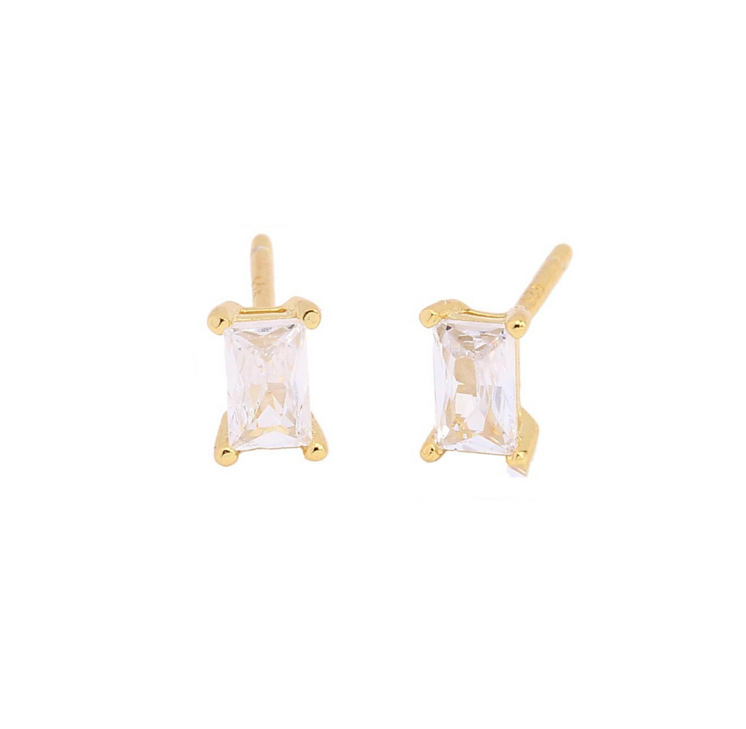 SIMONE EAR STUDS EARRINGS - GOLD