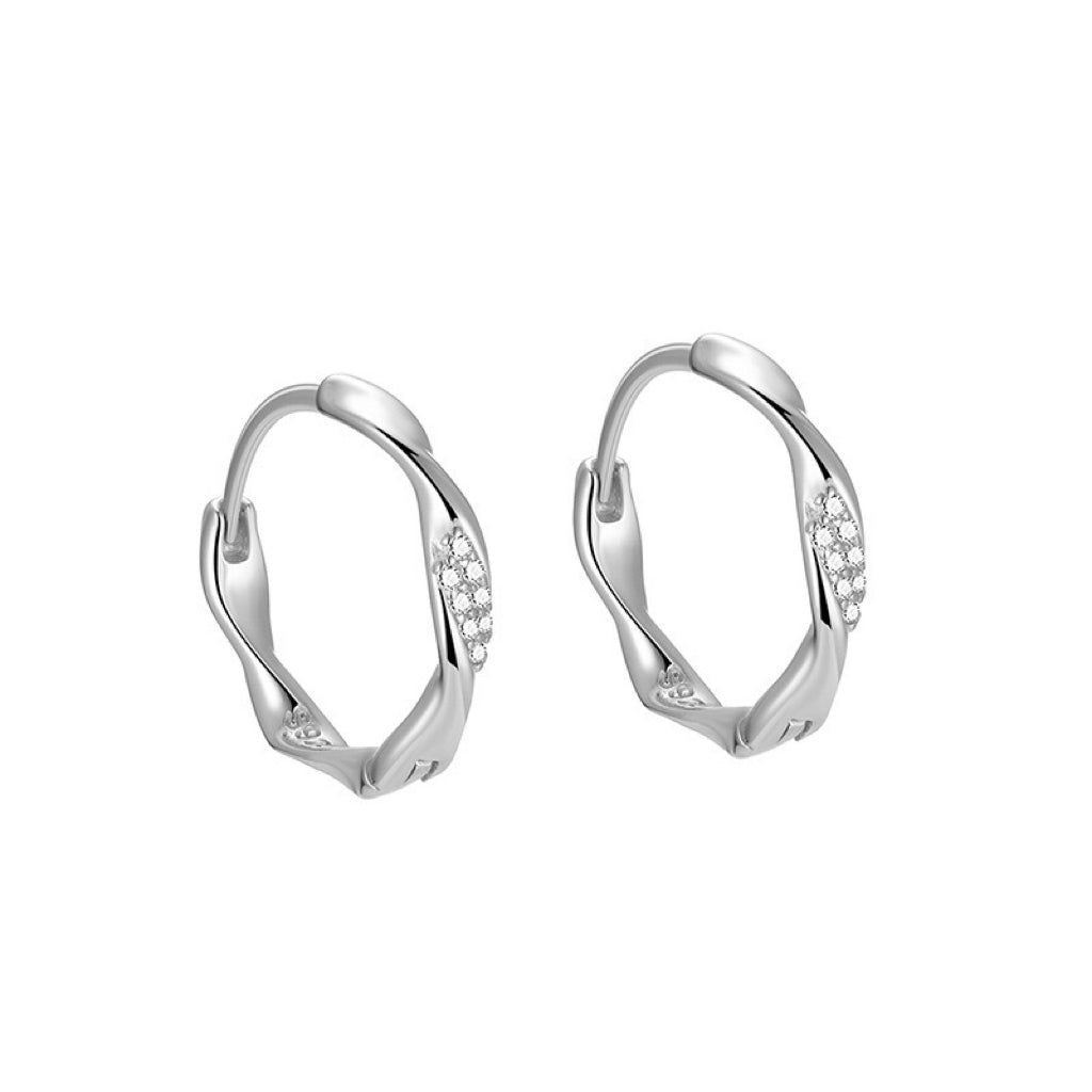 CLAUDY HOOPS - SILVER