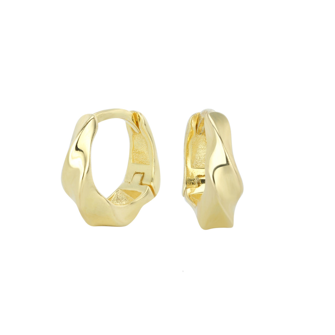 ADRIENNE HOOPS - GOLD