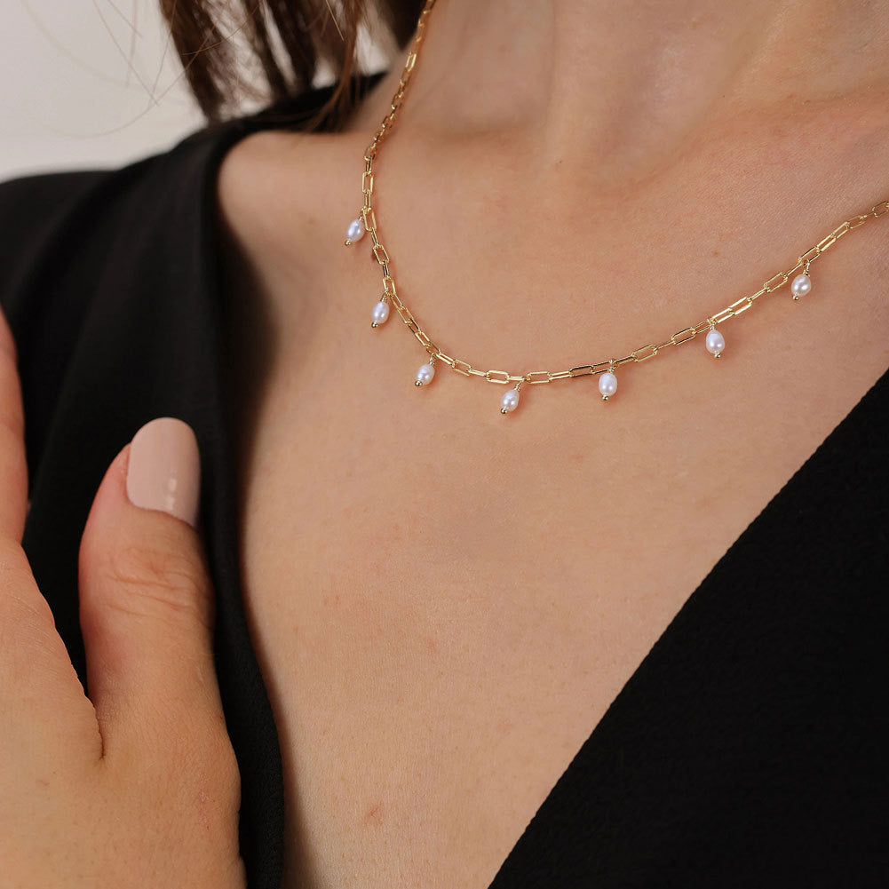 ELAINE PEARL NECKLACE