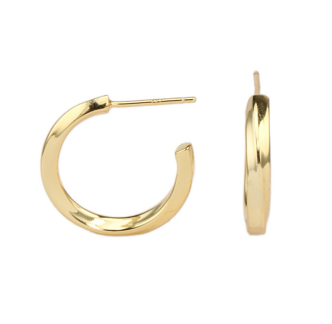 AMIRAH HOOPS - GOLD