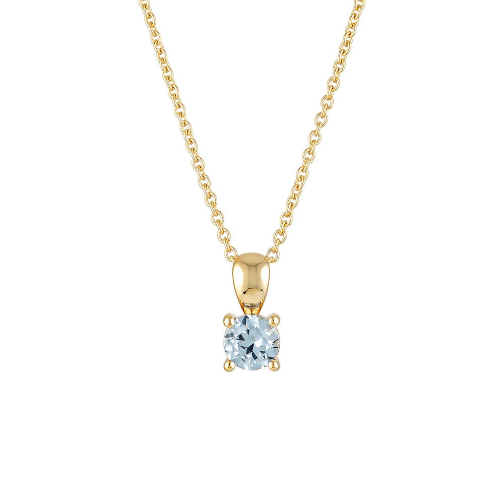 LYDIA BIRTHSTONE NECKLACE - GOLD