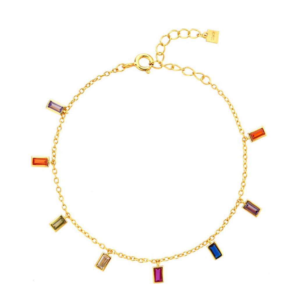 LYDIA CHAIN BRACELET - GOLD