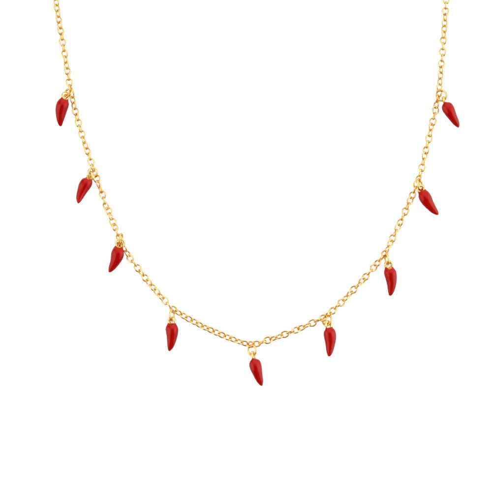 CHILI CHAIN NECKLACE - GOLD