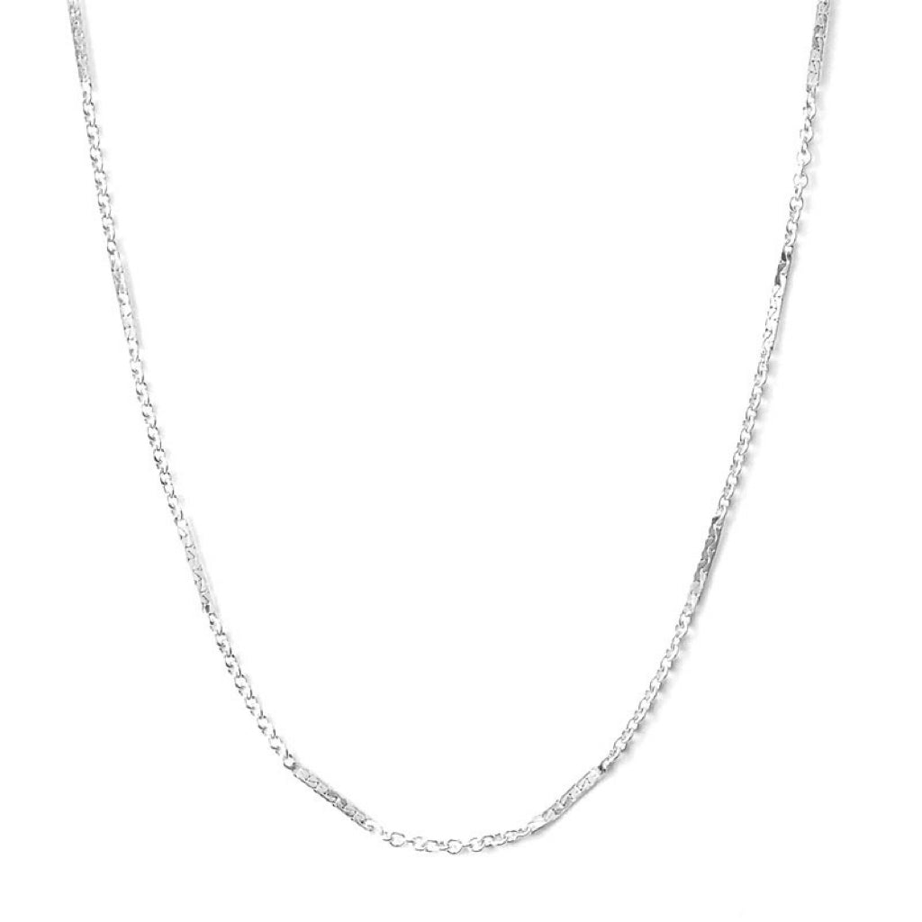 NINA CHAIN NECKLACE - SILVER