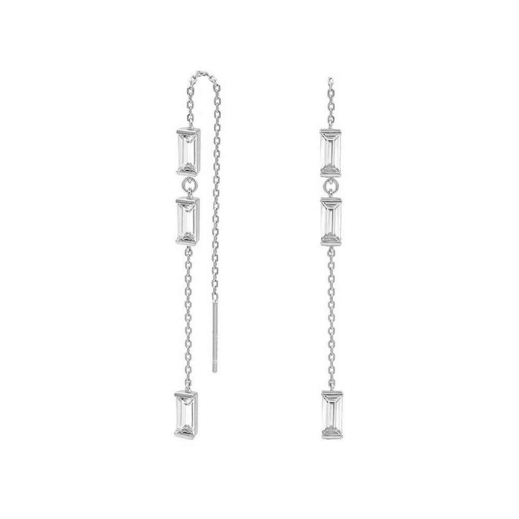 CHARLIE EARRINGS - SILVER