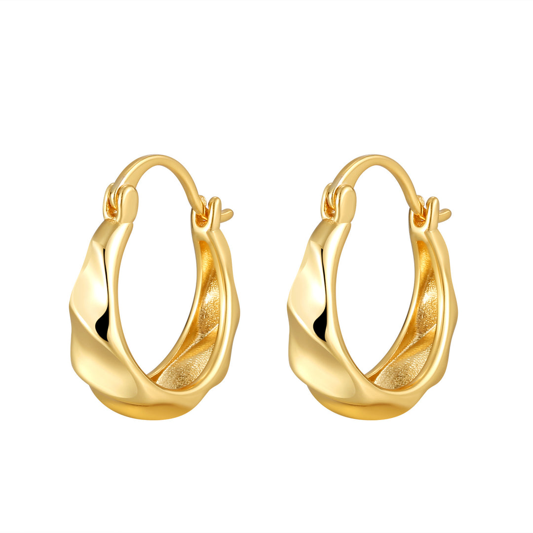 ALEXANDRA HOOPS - GOLD