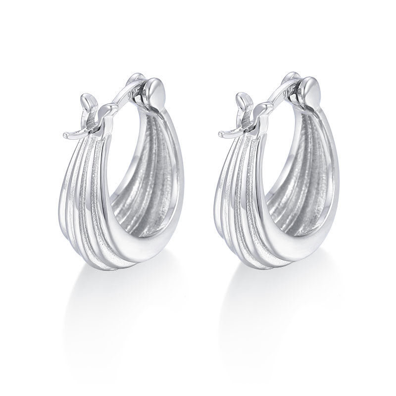 SARAH HOOPS - SILVER