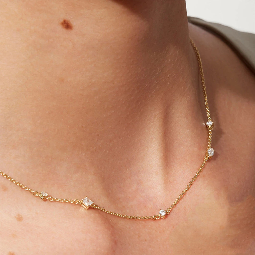 NURIA CHAIN NECKLACE - GOLD