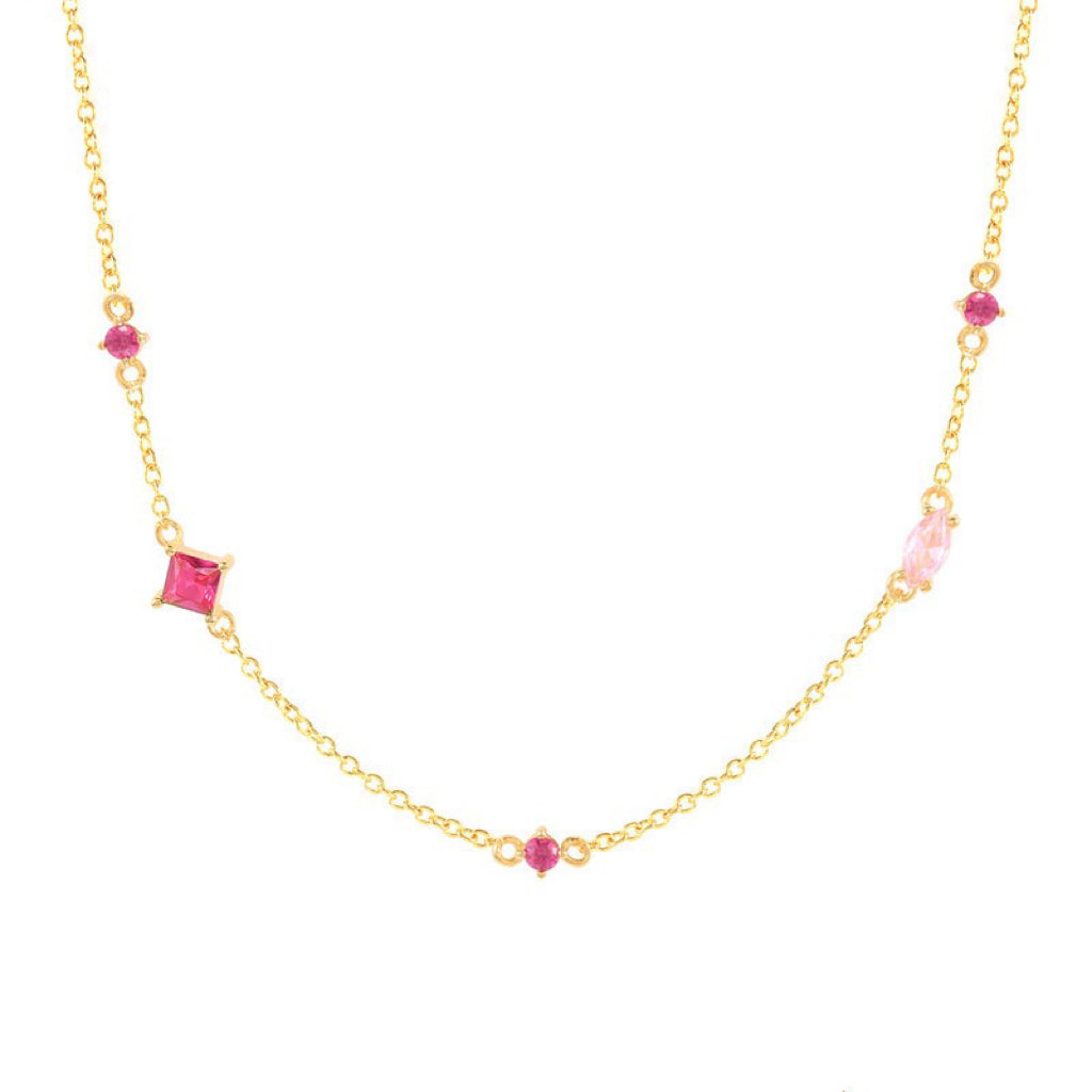 NURIA CHAIN NECKLACE - GOLD