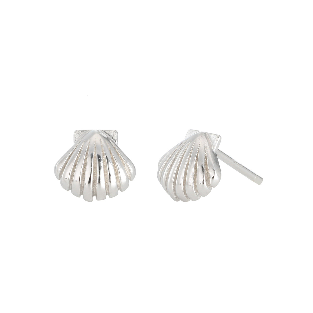 ANNA EAR STUDS EARRINGS - SILVER