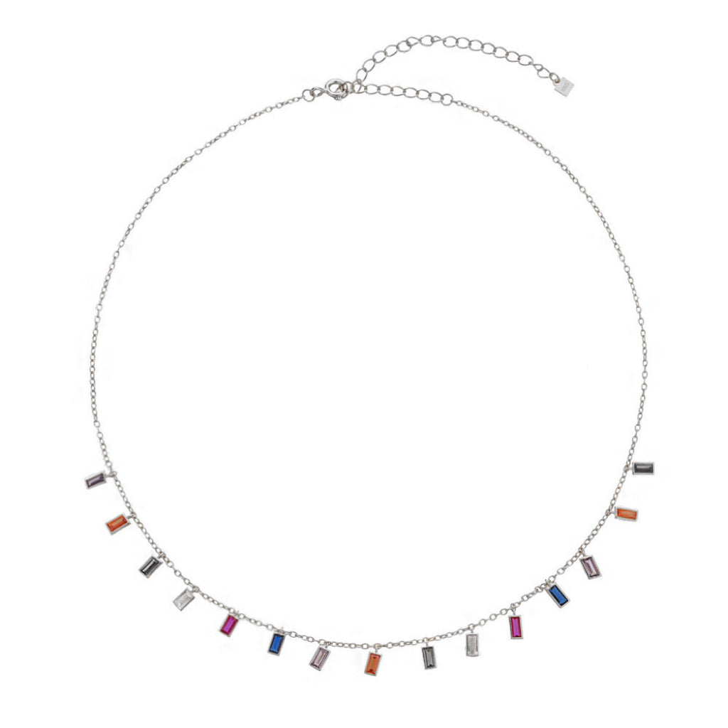 LYDIA CHAIN NECKLACE - SILVER