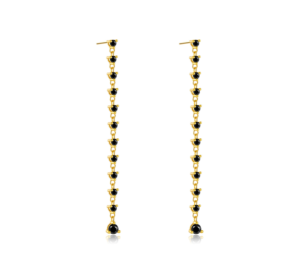 YOLANDA STATEMENT EARRINGS - GOLD